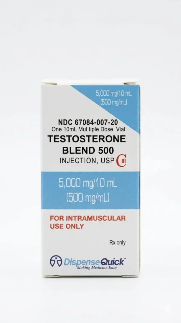 TESTOSTERONE BLEND 500 - Mezcla Inyectable (500 mg/mL)