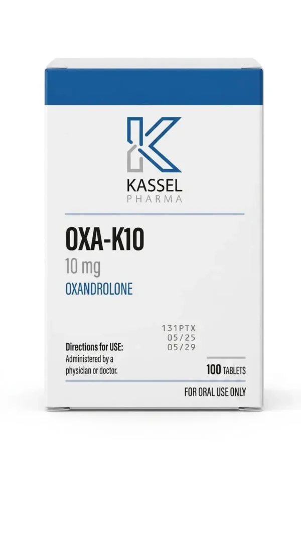 OXA K10 (Oxandrolona) 10mg – Kassel Pharma